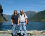 Andrew and Suzanne in Norway